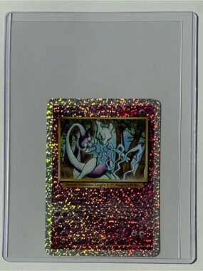 VTG Original 2002 POKEMON LEGENDARY COLLECTION BOX TOPPER #S4 MEWTWO BOX TOPPEP